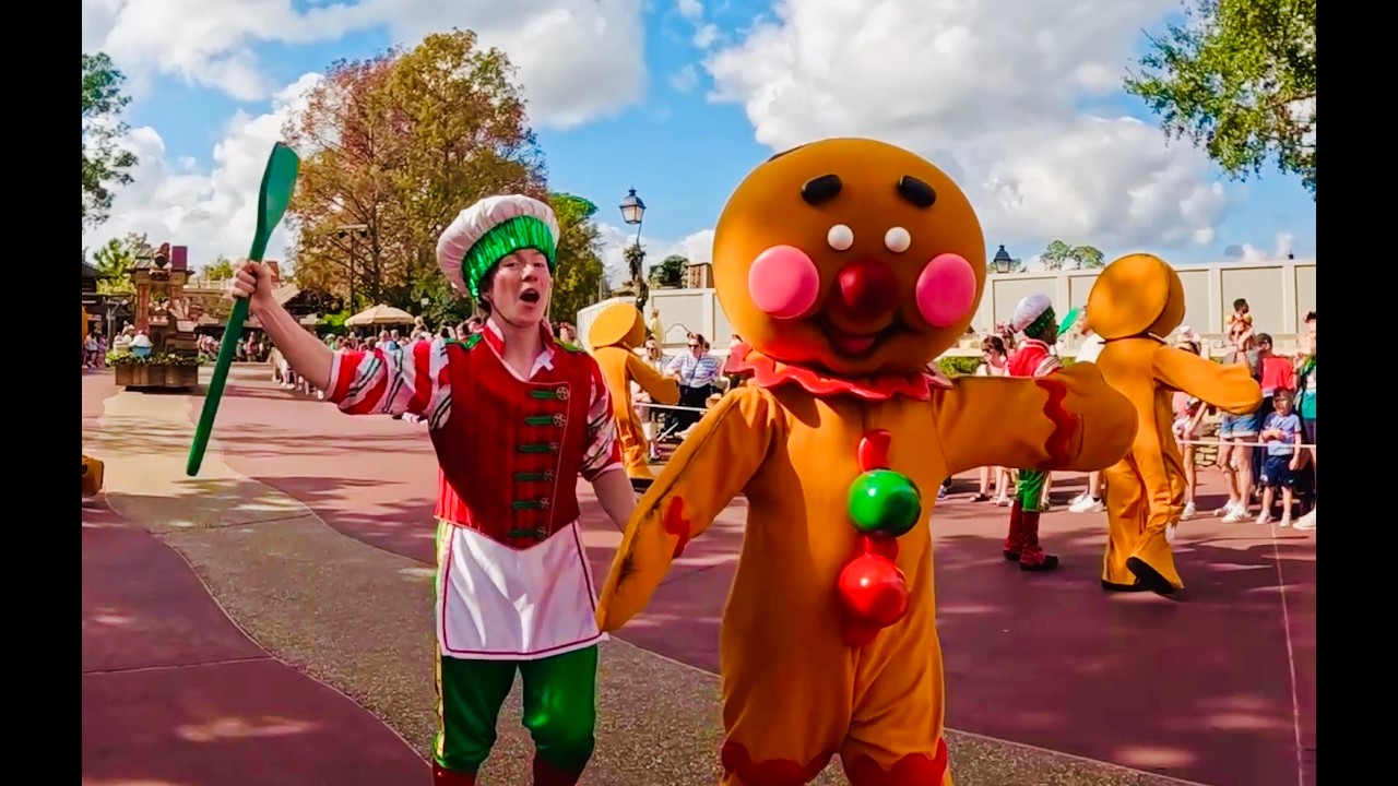 🇺🇸 Mickey’s Once Upon a Christmastime Parade 2025 POV (edited)