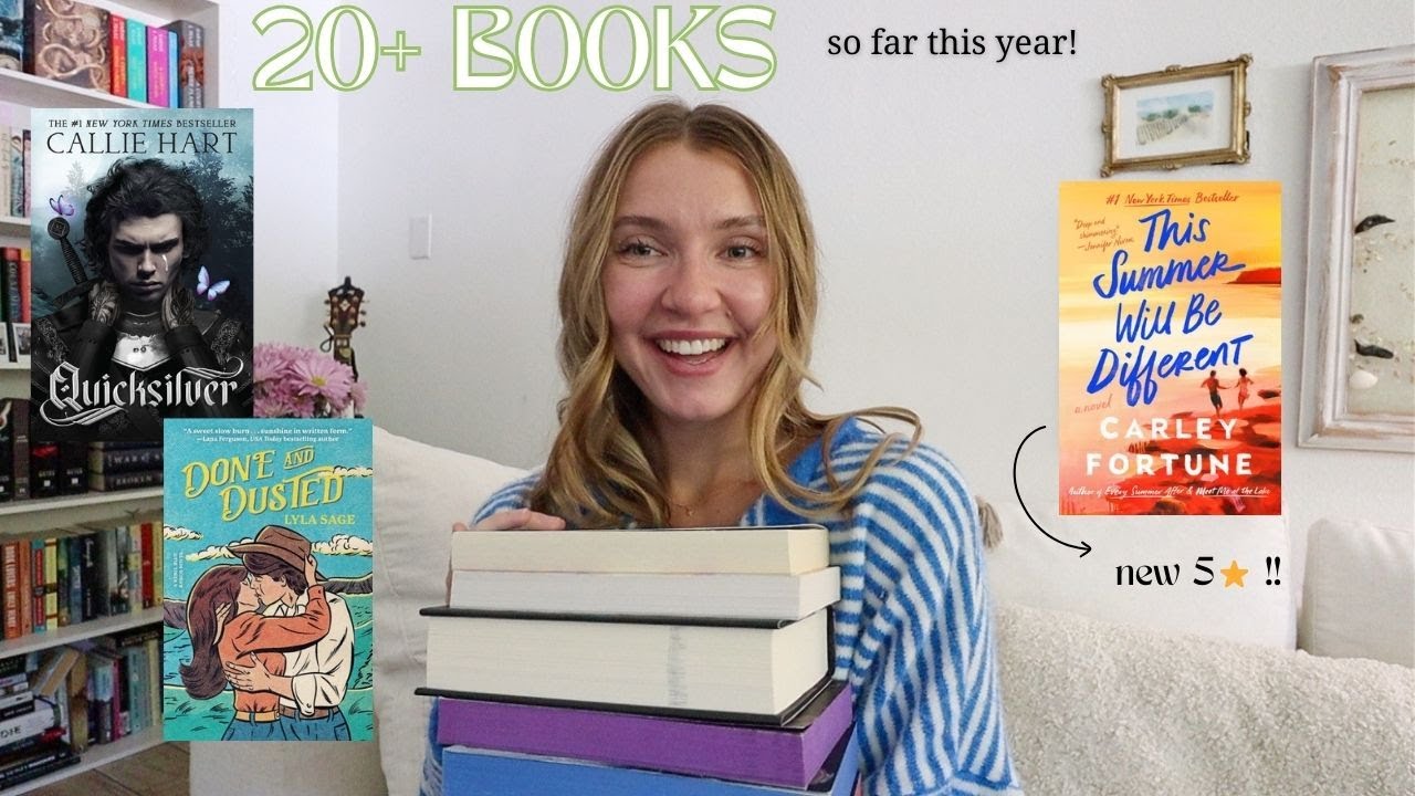 Every book I've read so far this year! (mid-year wrap up)