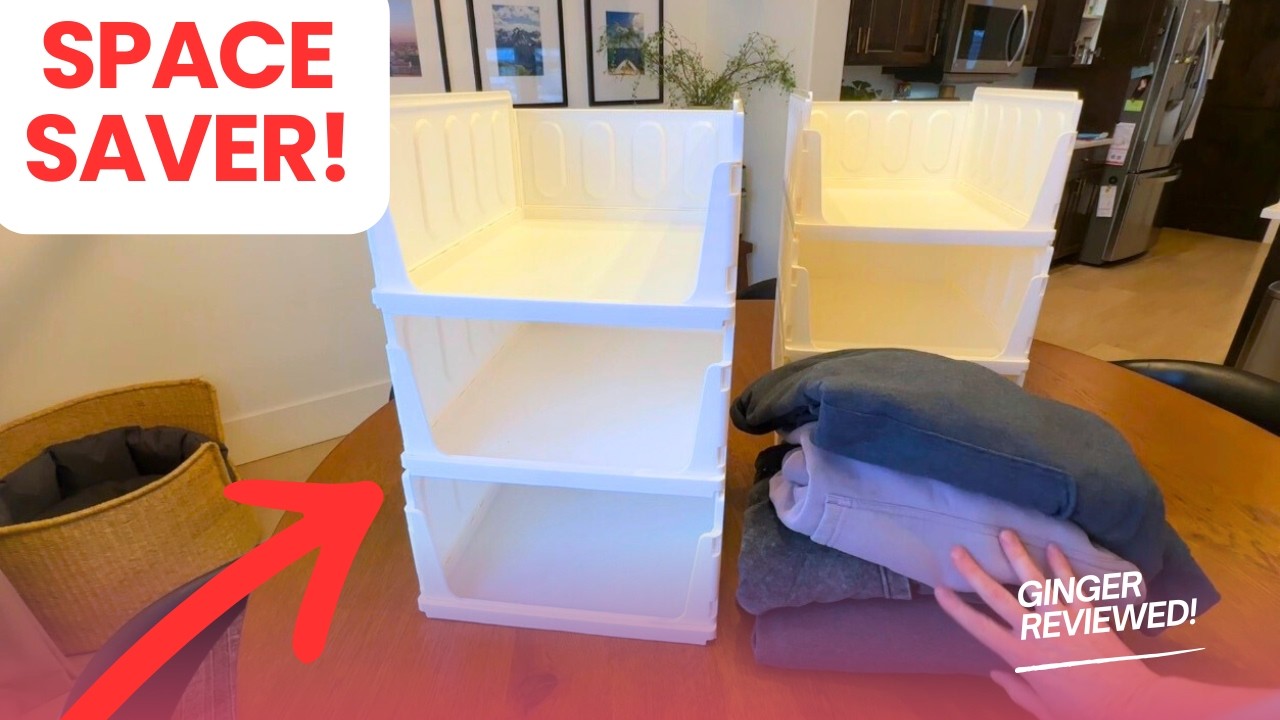 Lifewit Stackable Closet Organizers Review | Anti-Tip, Space-Saving Storage Solution