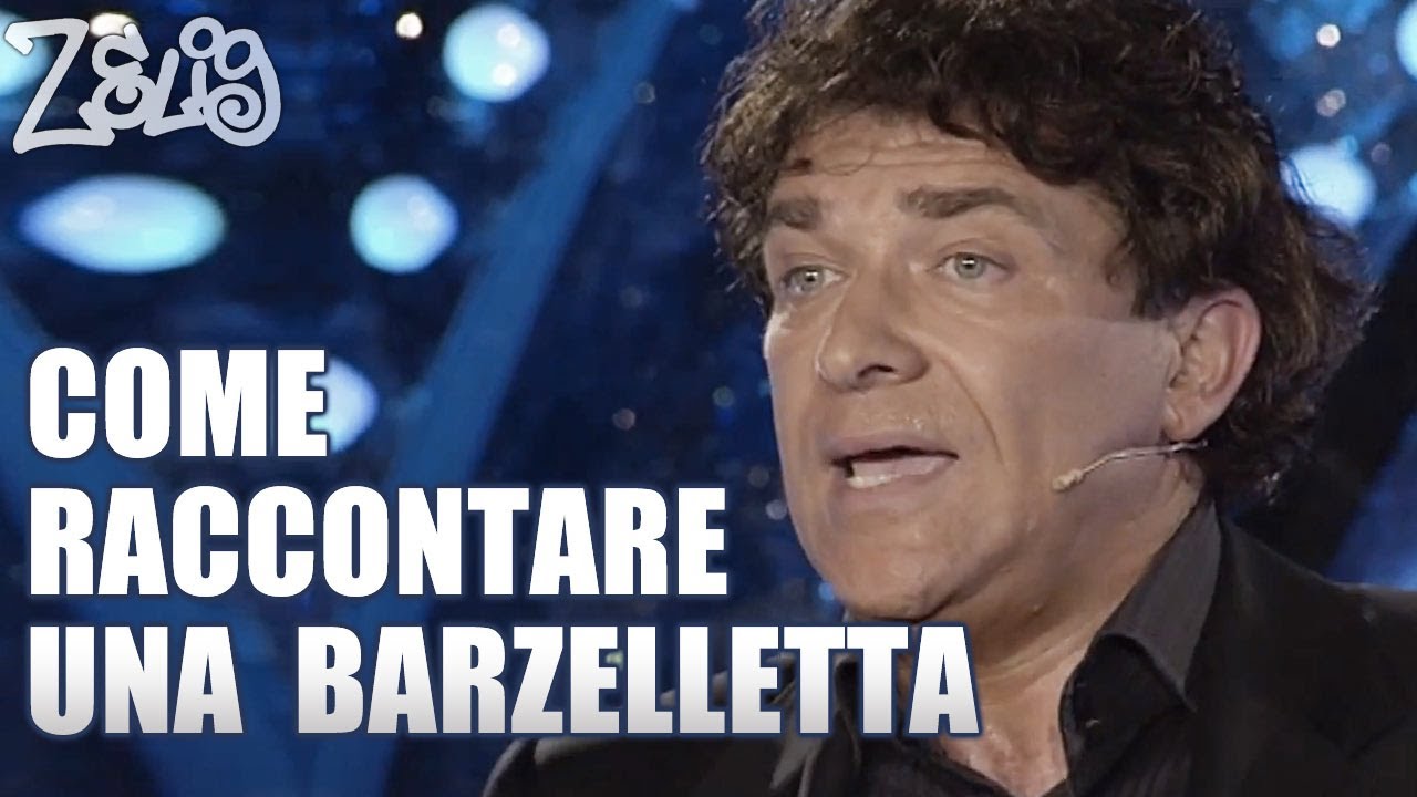 Come raccontare una barzelletta - Gioele Dix by Zelig