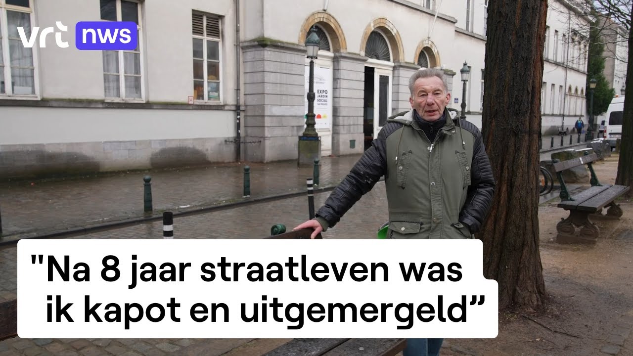 Freddy was 8 jaar dakloos tijdens de winter