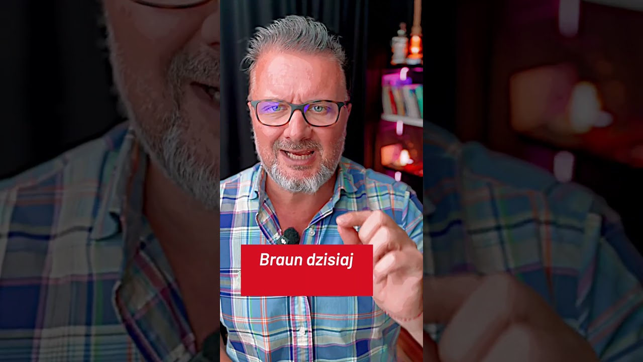 Dlaczego BRAUN pokazał swoją agresję na Nawrockiego? Czyżby dotarło do niego, że się sfraje...