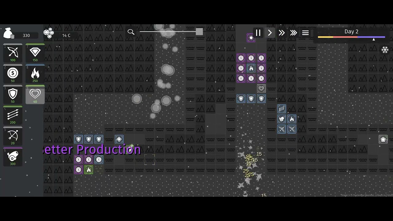 Minimalist TD | Stage 3-3. Mountain Valley - challenge (normal)