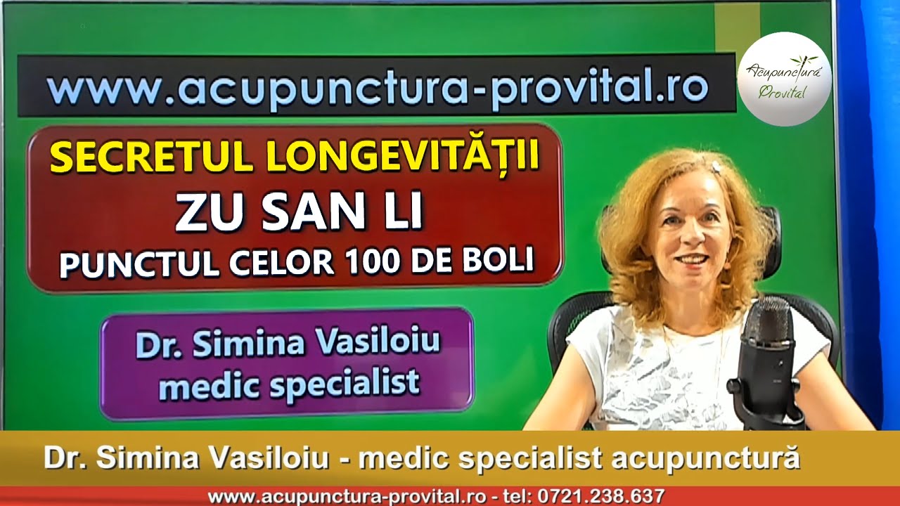 Secretul Longevității - tehnici individuale pentru acasă - cu Dr. Simina Vasiloiu