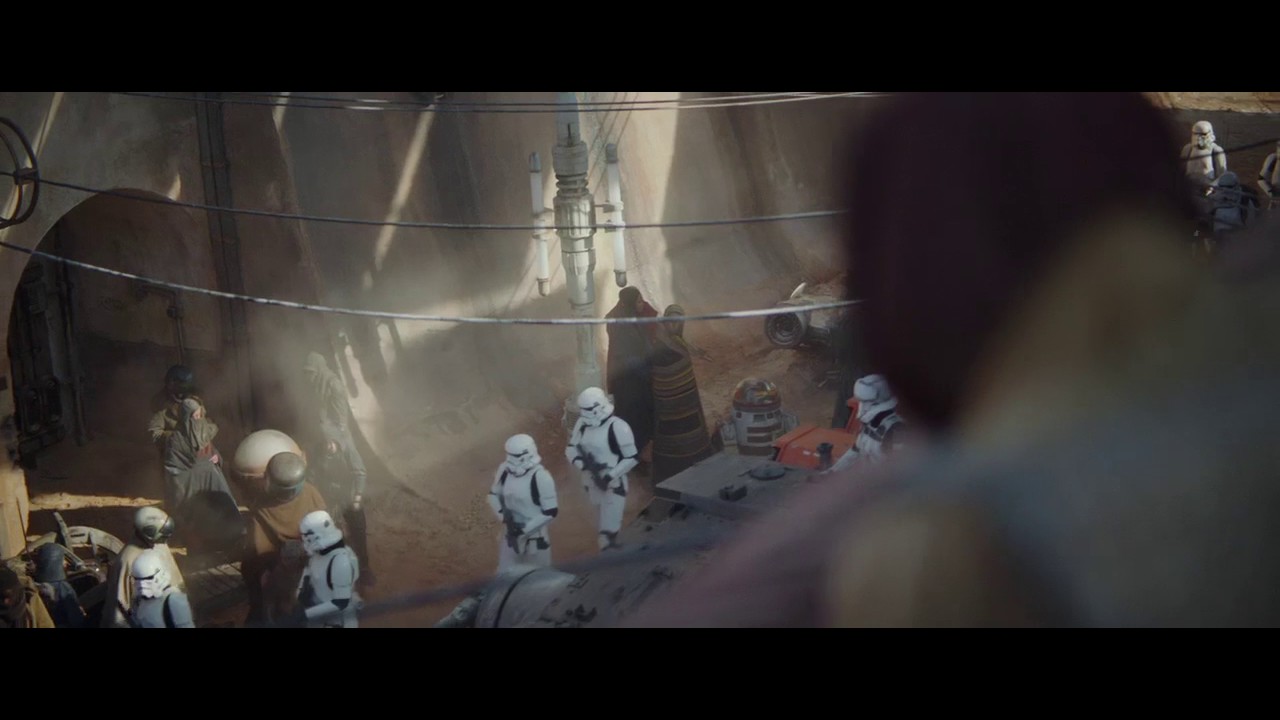 Rogue One- Fight on Jedha scene
