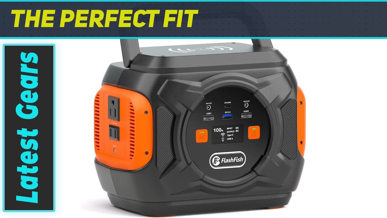 Flashfish A301 Portable Power Station - Your Ultimate Outdoor Power Solution
