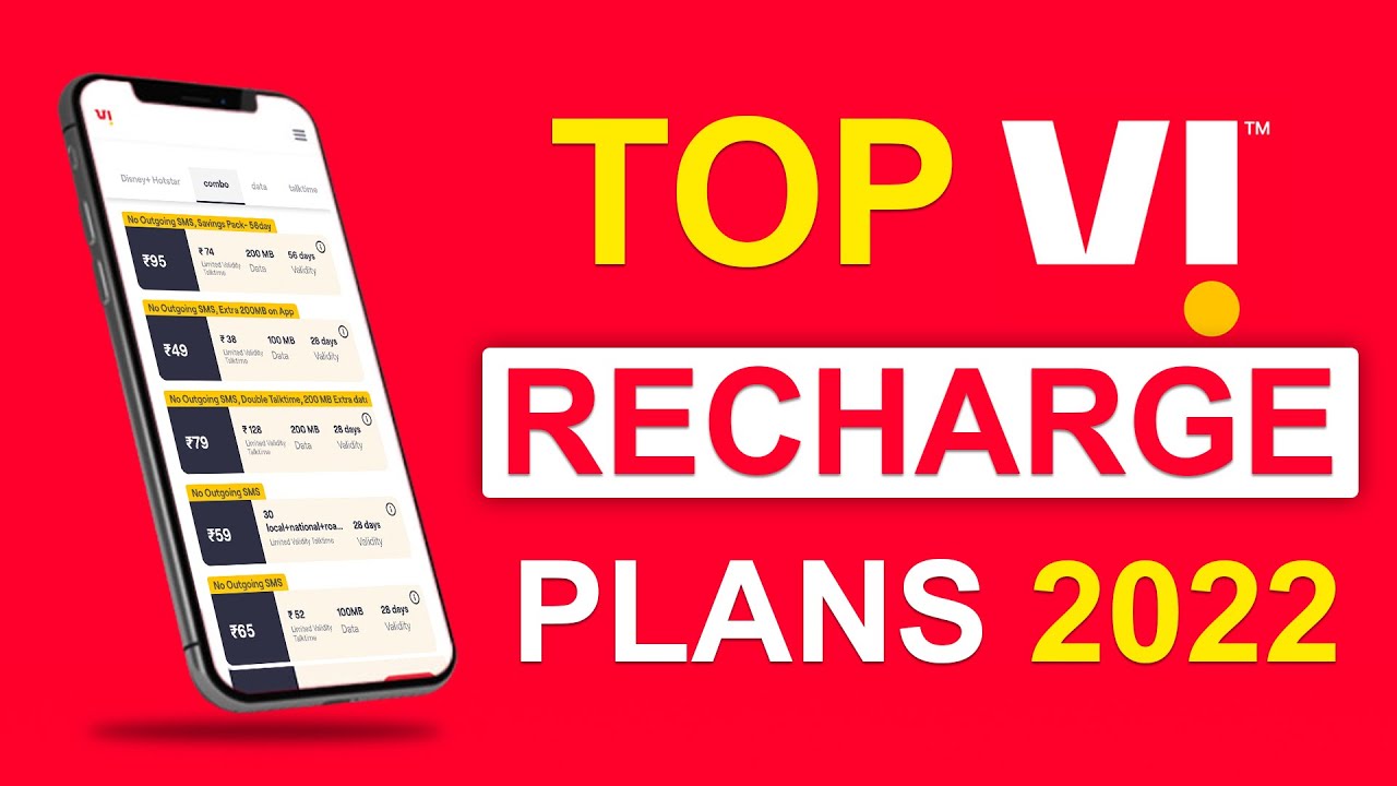Vi Recharge Plan & Offer 2022 | Vi Recharge Plan for Unlimited Data| Vi New Plans| Vi Best Plan 2022