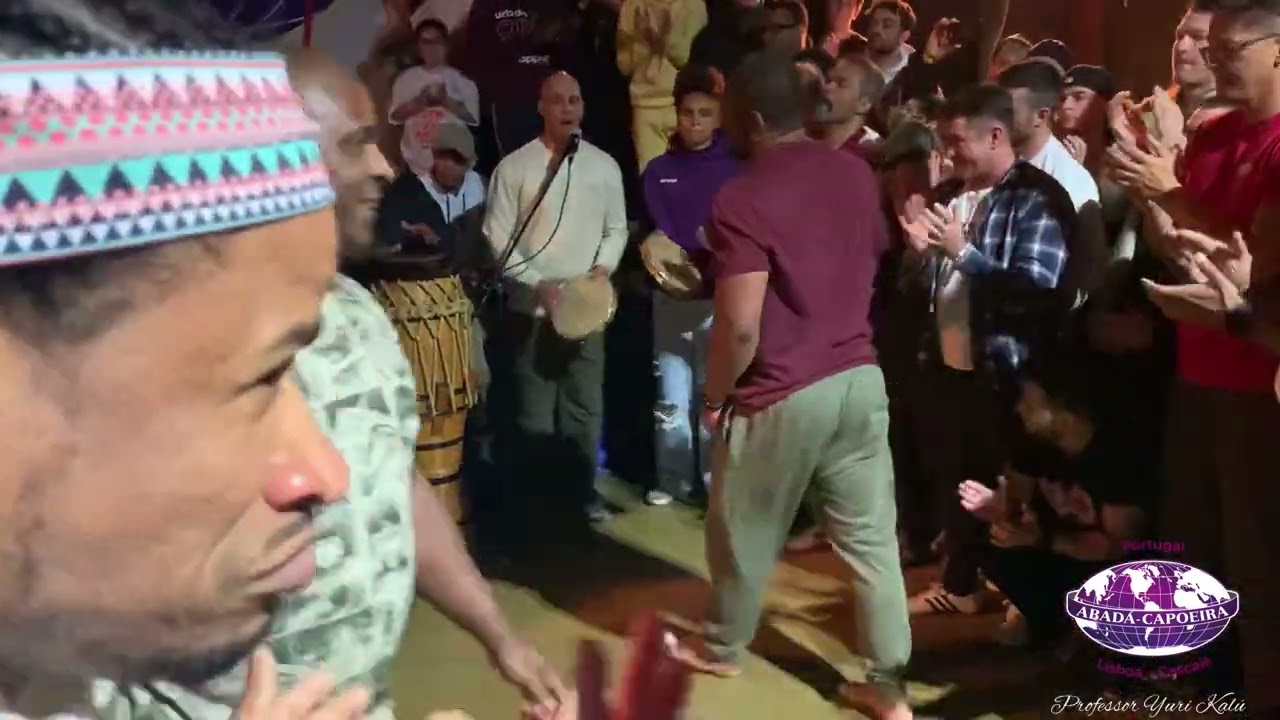 Roda de abertura Jogos Europeus ABADÁ CAPOEIRA SION SUÍÇA 2024