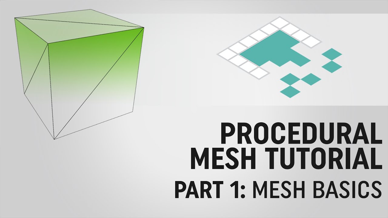 Procedural Mesh Tutorial, Part 1: Mesh Basics