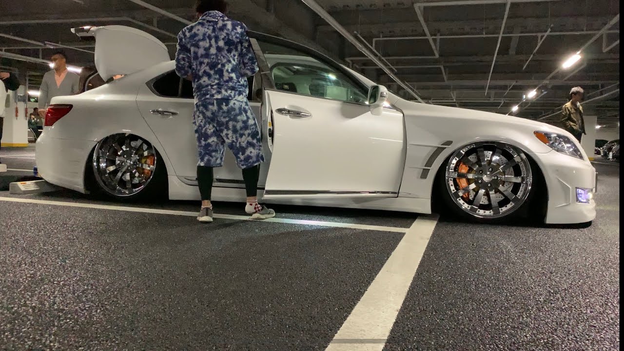 【スーパーカスタム🌟レクサスLS600h】偶然遭遇したLSを取材しました‼️