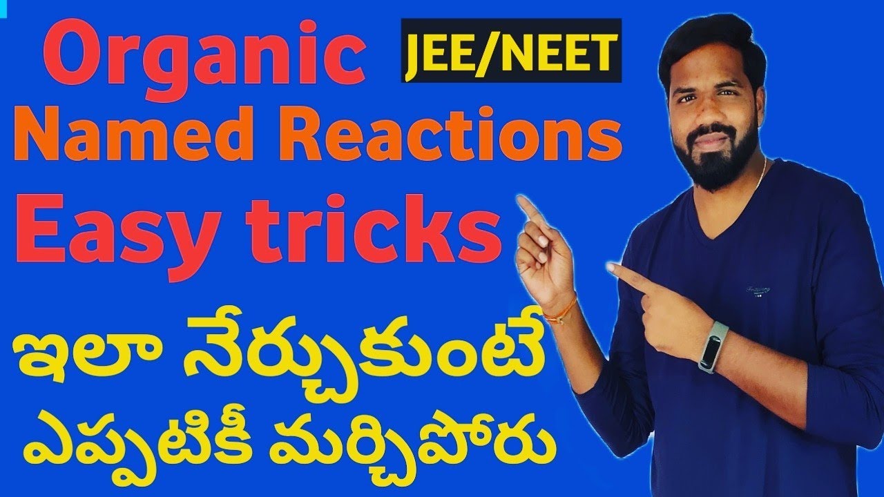 Named reactions easy trick / Organic Named reactions easy tricks / chemistry love