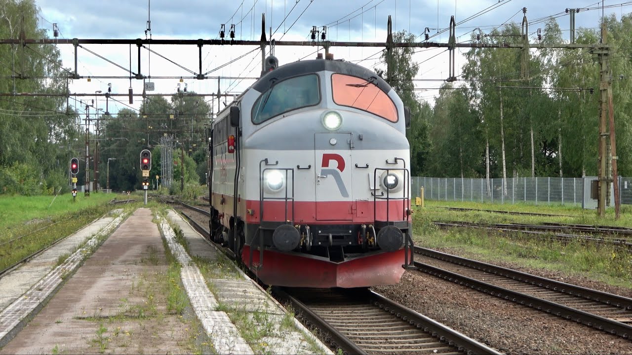 Tåg i Avesta Krylbo - med stort elfel