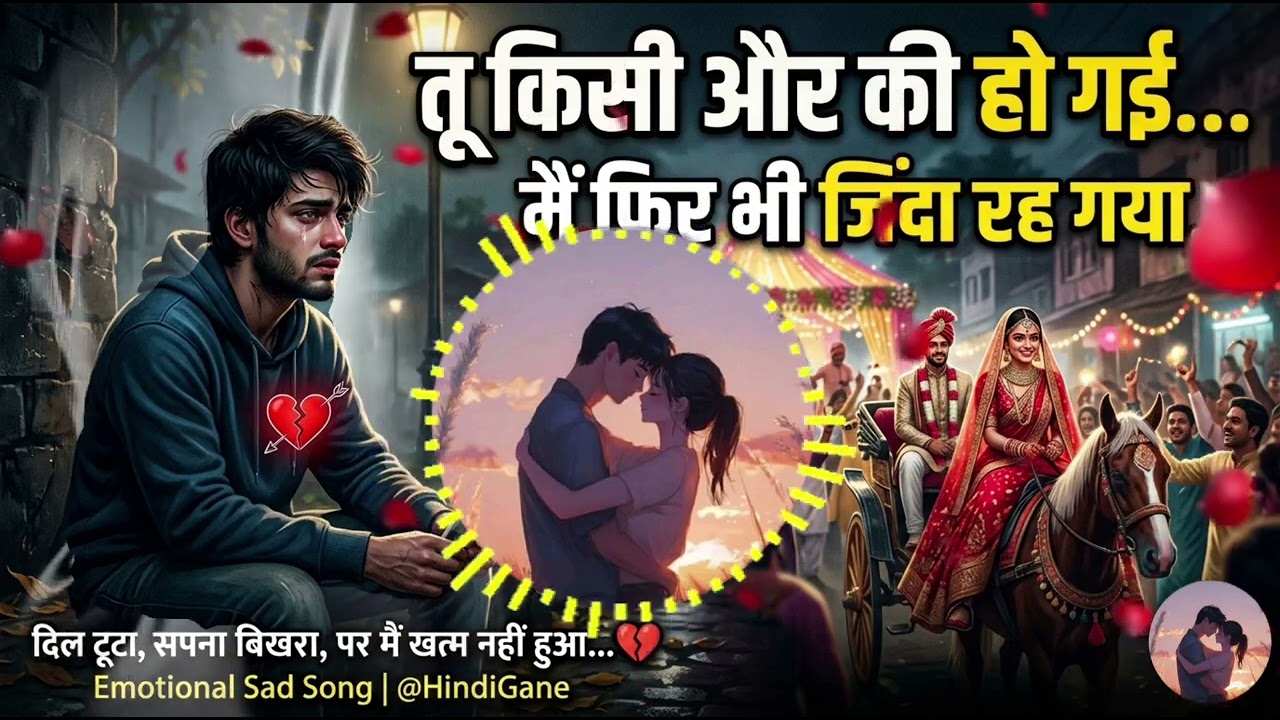 तू किसी और की हो गई…मैं फिर भी जिंदा रह गया…दिल #टूटा, सपना बिखरा,पर# मैं खत्म नहीं हुआ… 💔# 