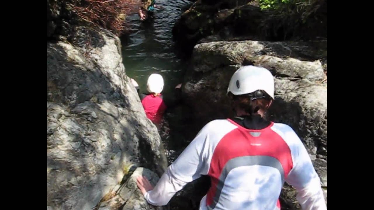 ghyll scrambling with more than mountains.wmv