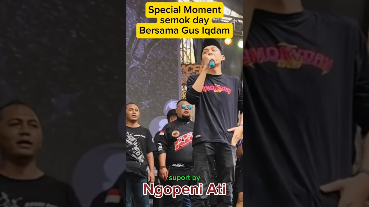 #ngopeniati#smokday bersama #Gusiqdam