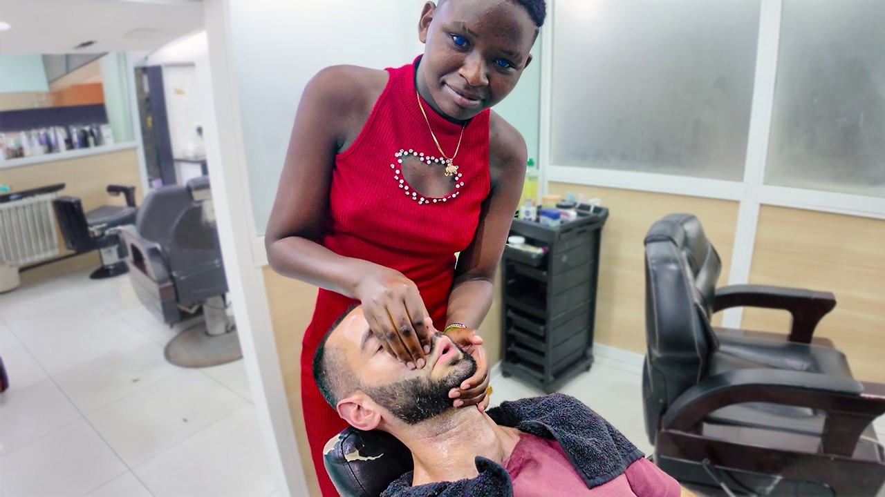Kenyan Lady Made me SLEEP With Her Massage [relaxing]