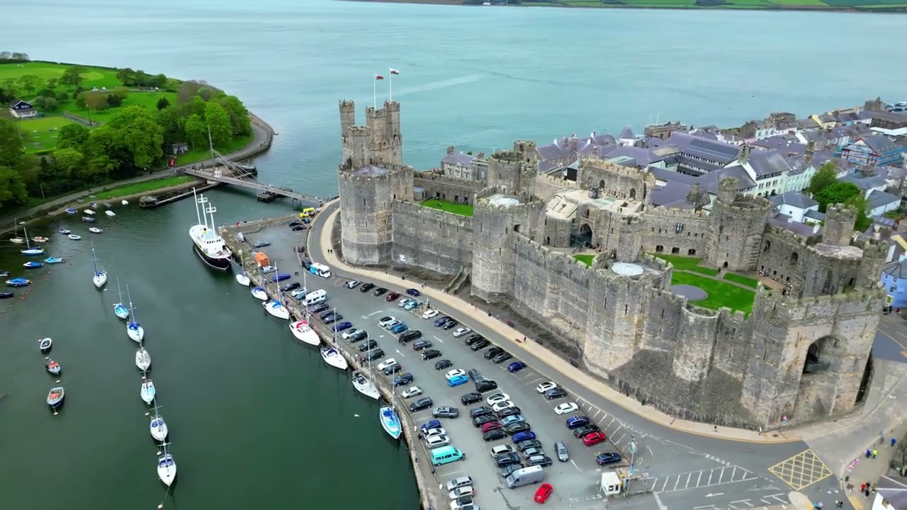 Caernarfon Castle 4K