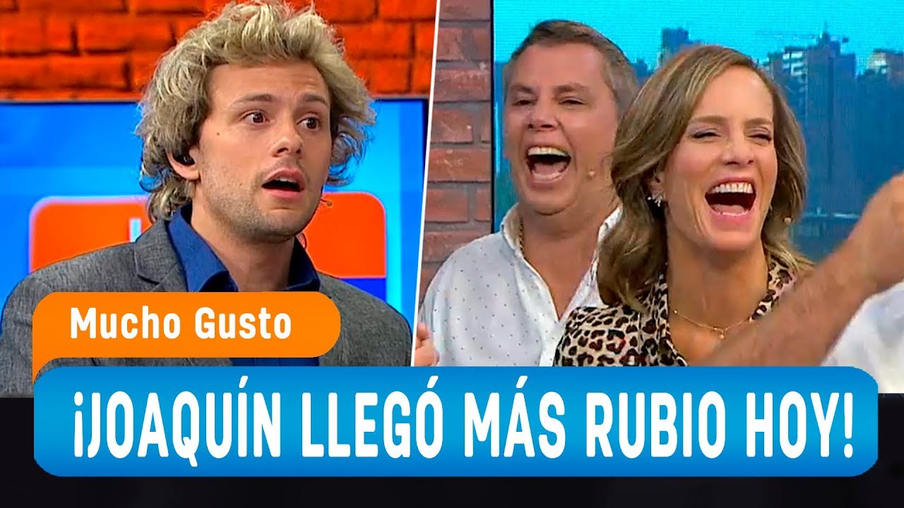 Las bromas que dejó el cambio de look de Joaquín Méndez - Mucho Gusto 2019