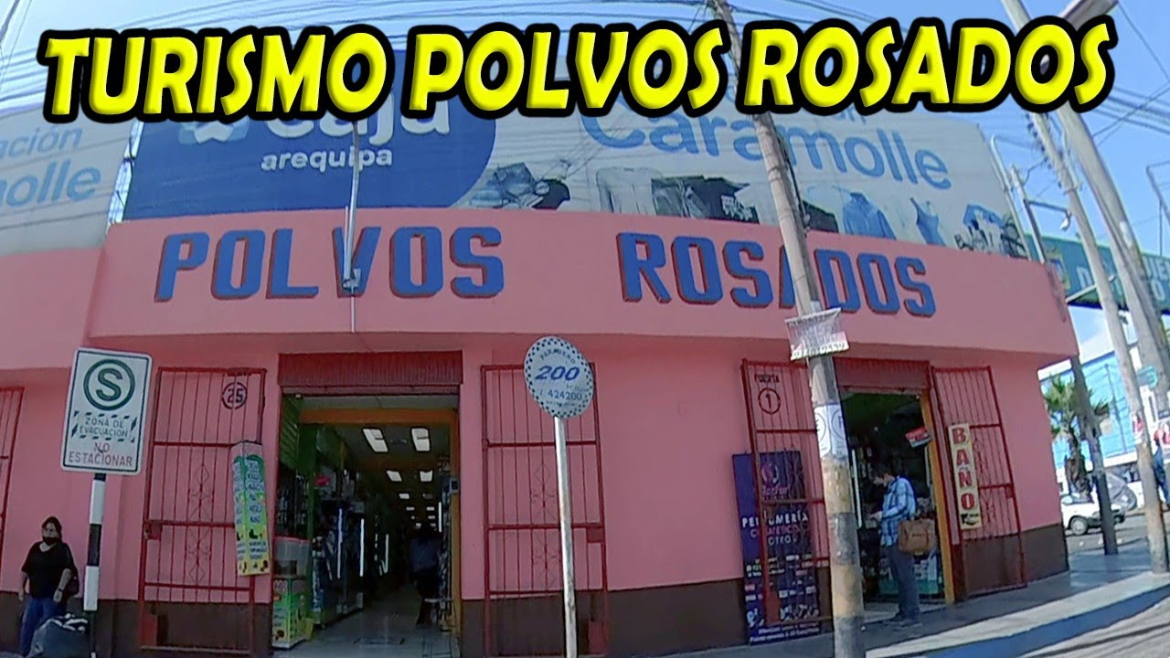 POLVOS ROSADOS así es por dentro del mercado turismo.