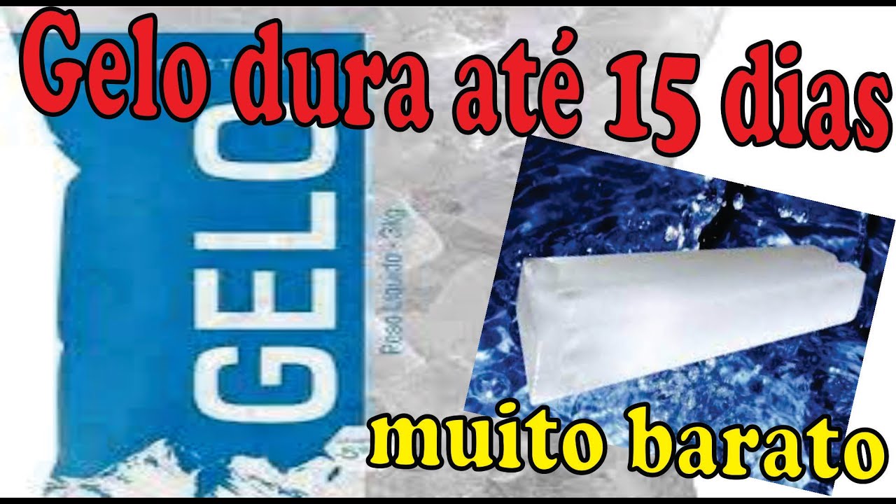 Como fazer gelo durar mais.Dura ate 15 dias.O melhor gelo.Gelo Vx nunca mais vai comprar veja