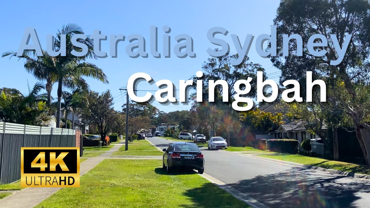【4K Walk】Walking in Caringbah on a Hot Day in Sydney Australia
