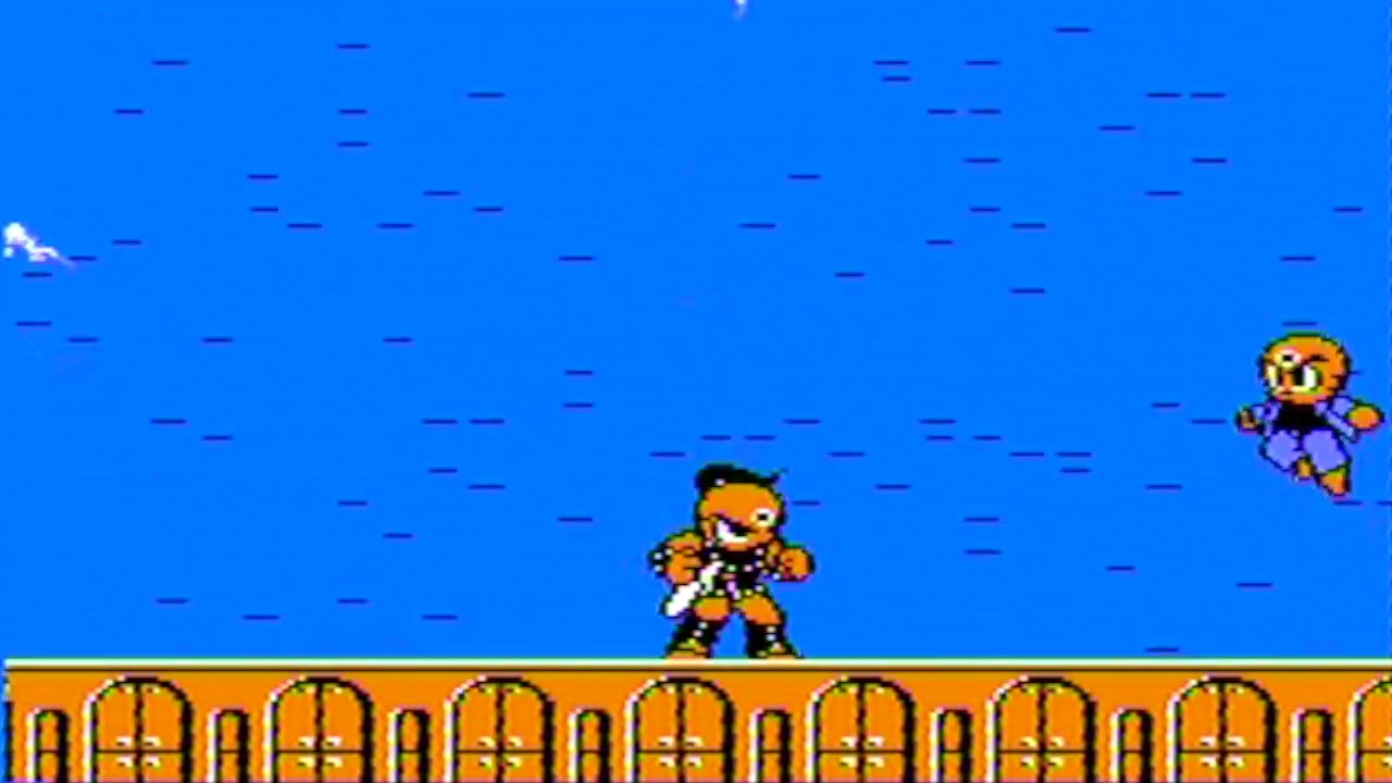 3 eyes boy (Mitsume ga Tooru) NES music - Last boss