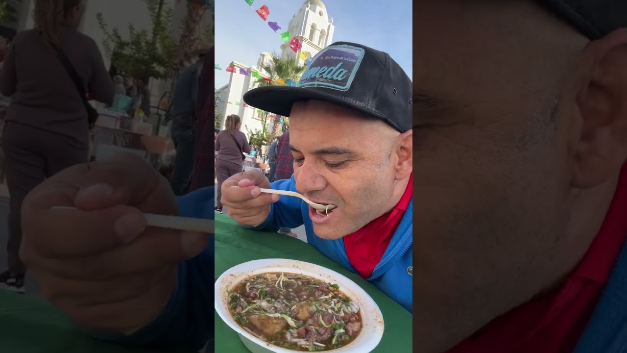 Platillos Kerm&eacute;s San Pedro de la Cueva 2025 (cocido de cabeza, alb&oacute;ndigas con chile, pescado)
