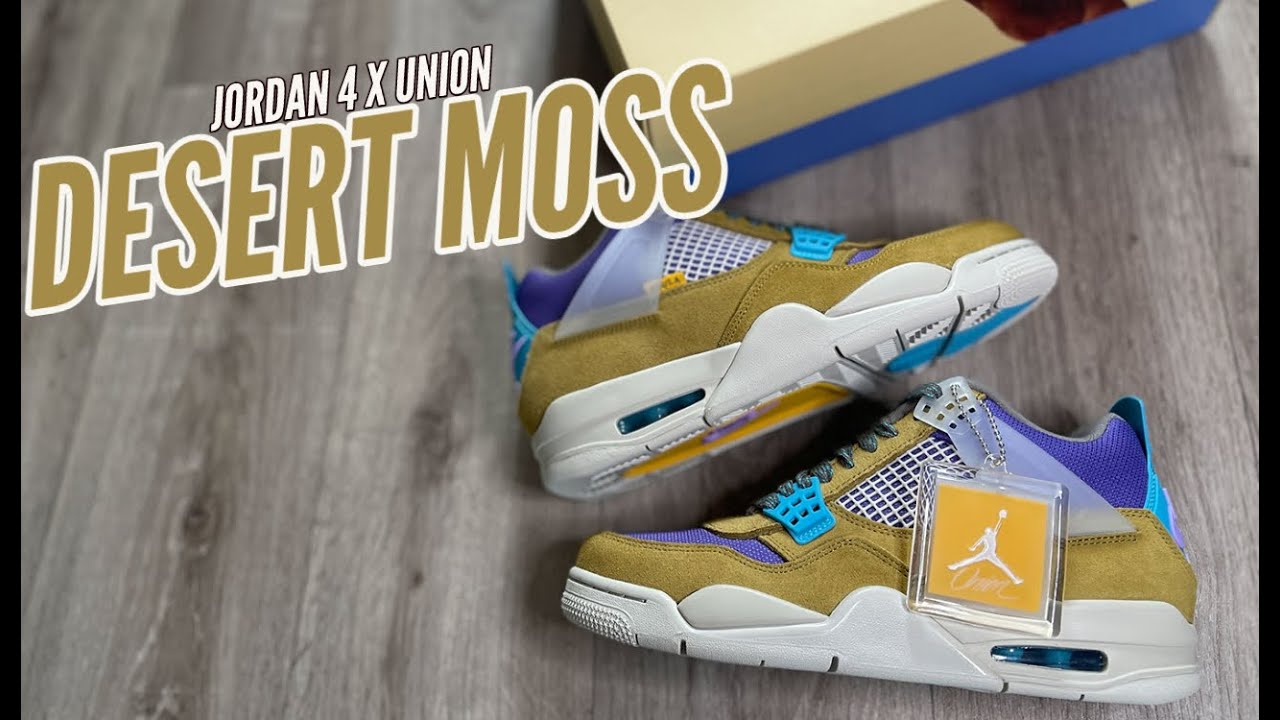 JORDAN 4 x UNION DESERT MOSS THE BEST JORDAN 4?