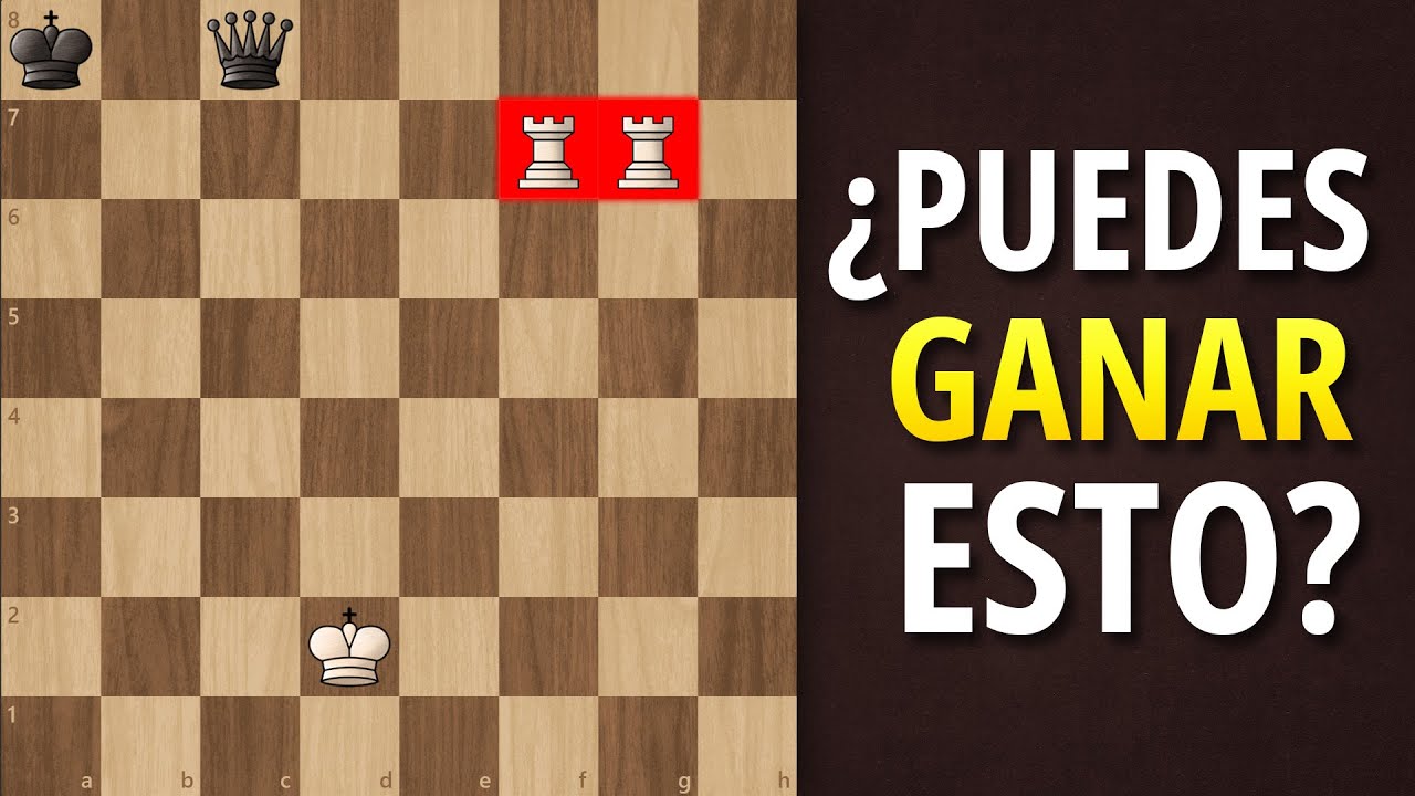 ¡No Creas Que Es Fácil Ganar Con Blancas!