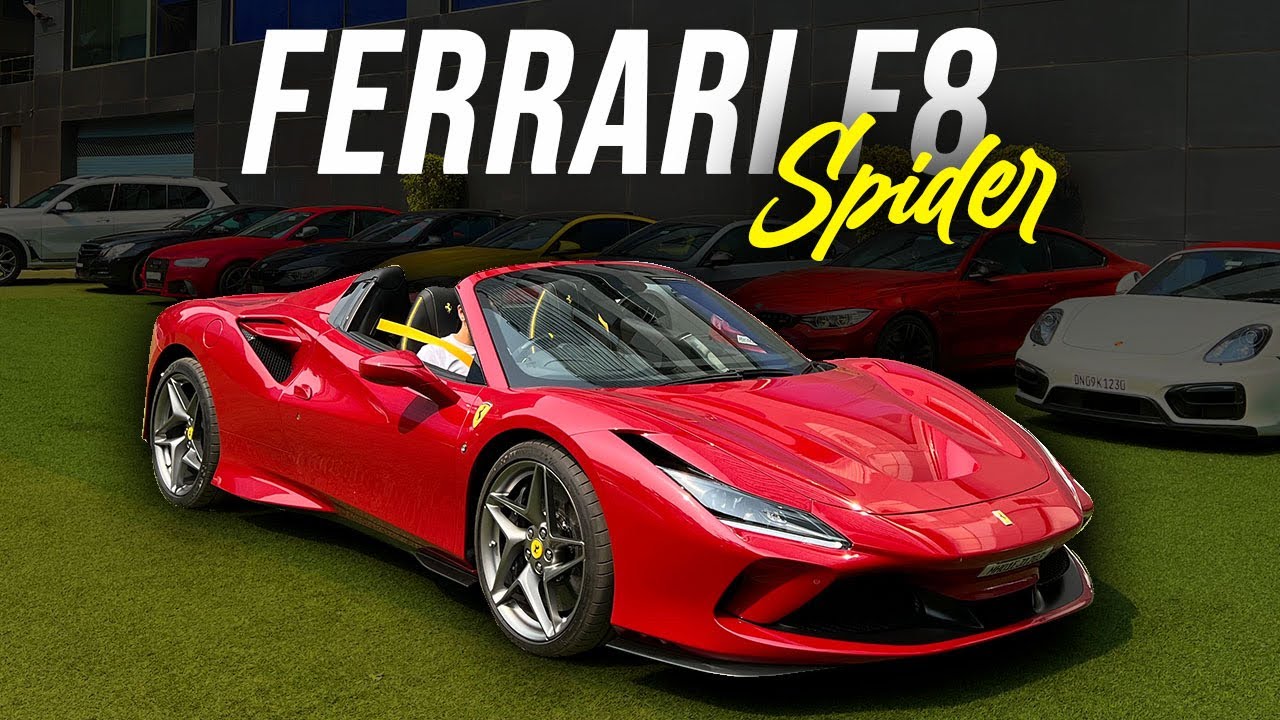Mumbai's Newest Ferrari F8!