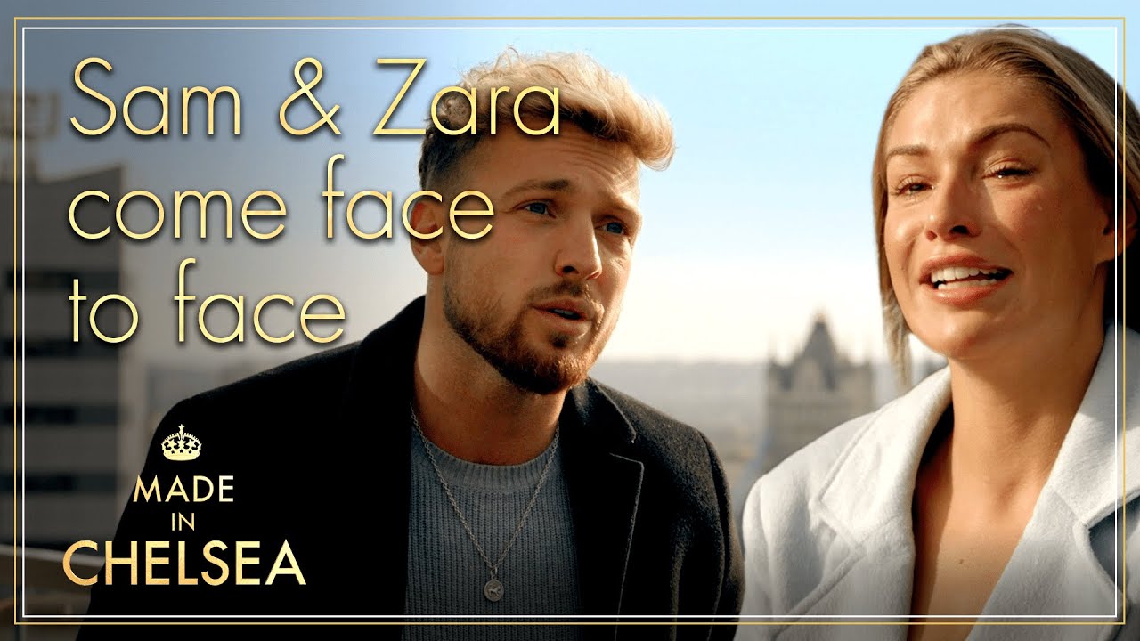 Sam and Zara finally come face to face | Made in Chelsea