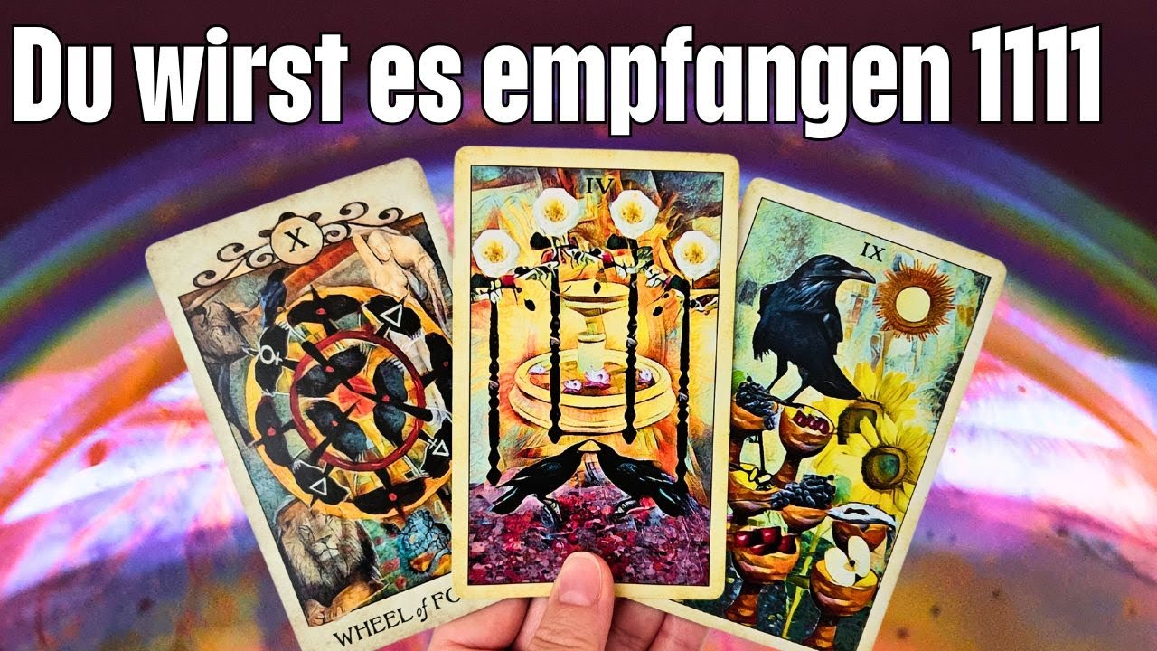Kurz bevor es passiert siehst du diese Legung | Du wirst es empfangen | Damit vereint sein | 1111