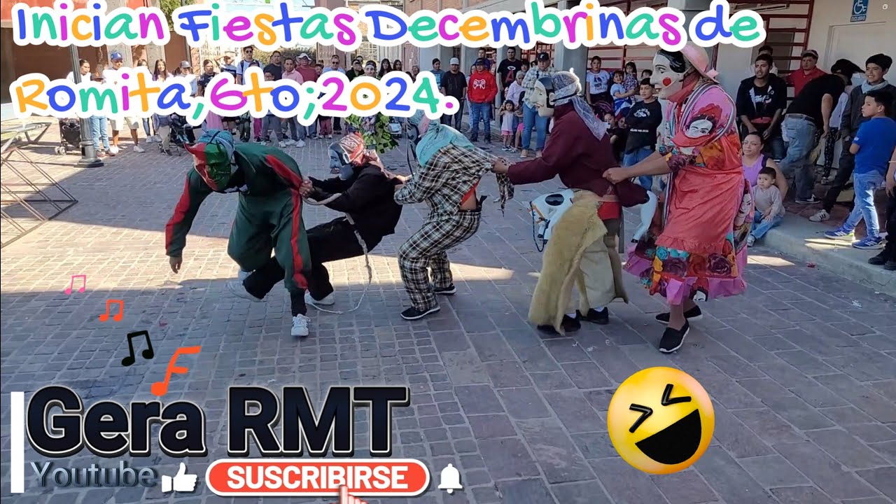 Romita,Gto; (Inician Fiestas Decembrinas,2024).