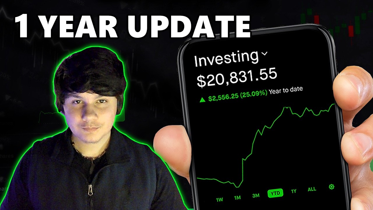 90k Stock Portfolio Update from 1 Year Ago