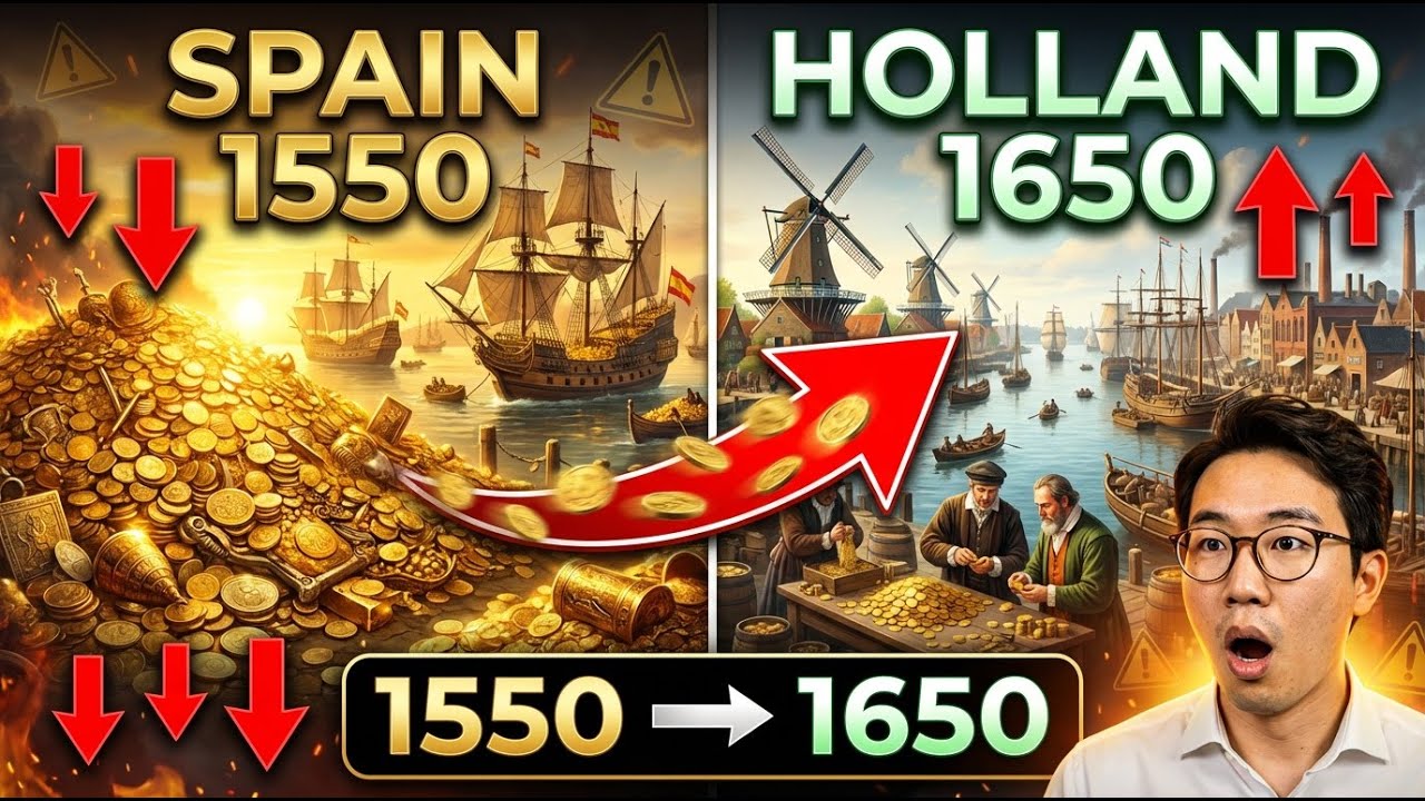 Spain's Gold Paid For Dutch Success (Same Thing's Happening To America)