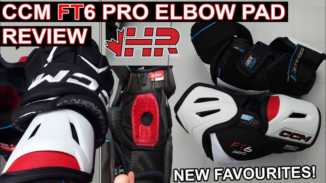 Мои новые любимые хоккейные налокотники! Обзор налокотников CCM Jetspeed FT6 Pro
