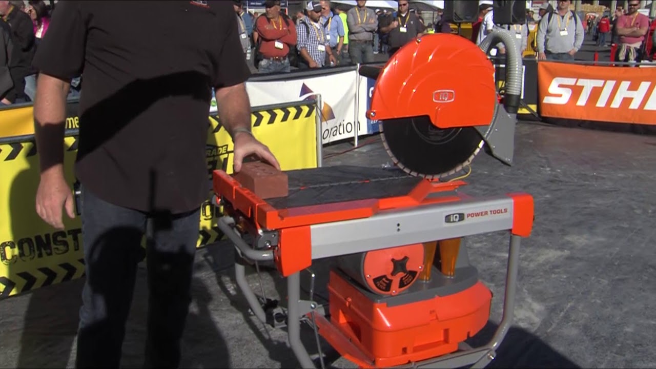 iQ Power Tools iQMS362™ Dust Control Masonry Saw