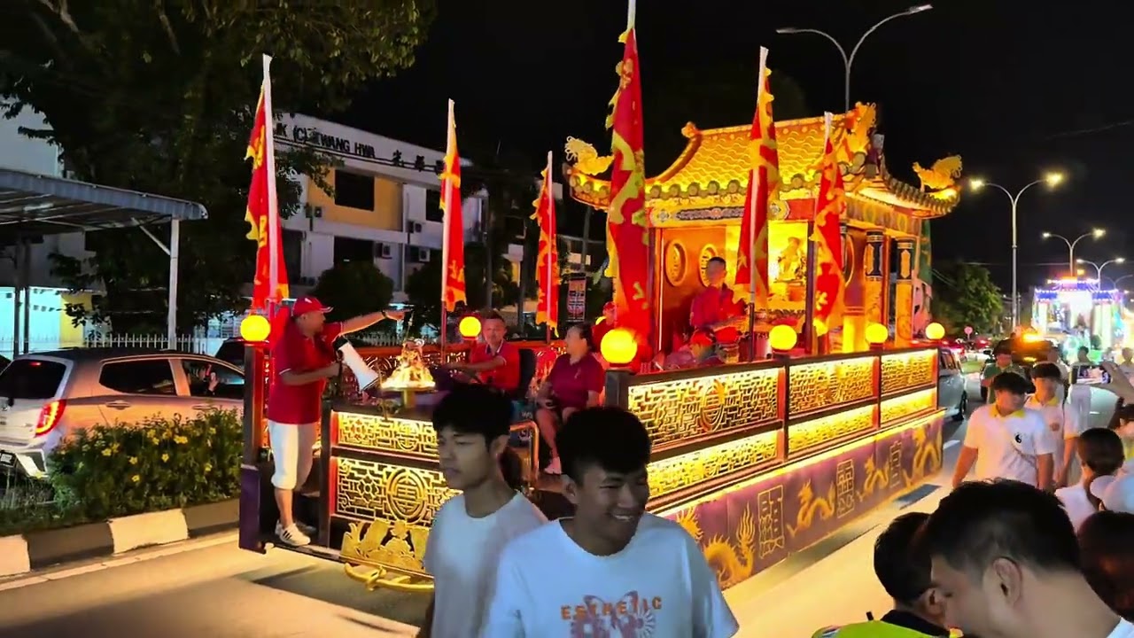 9 Emperor Gods Festival Procession 25/10/2025 (九皇爷大帝誕花车游行) Penang, Malaysia