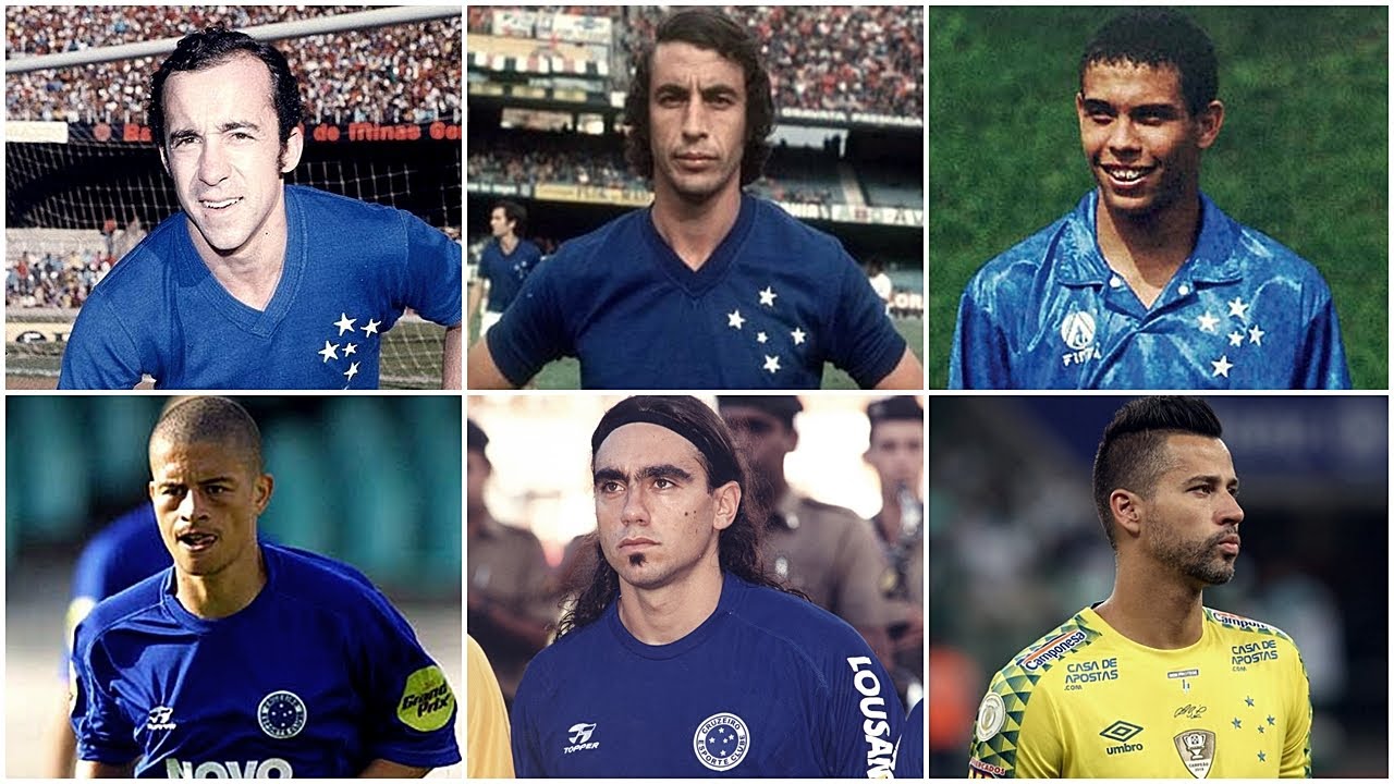 Os 10 MAIORES jogadores da história do CRUZEIRO