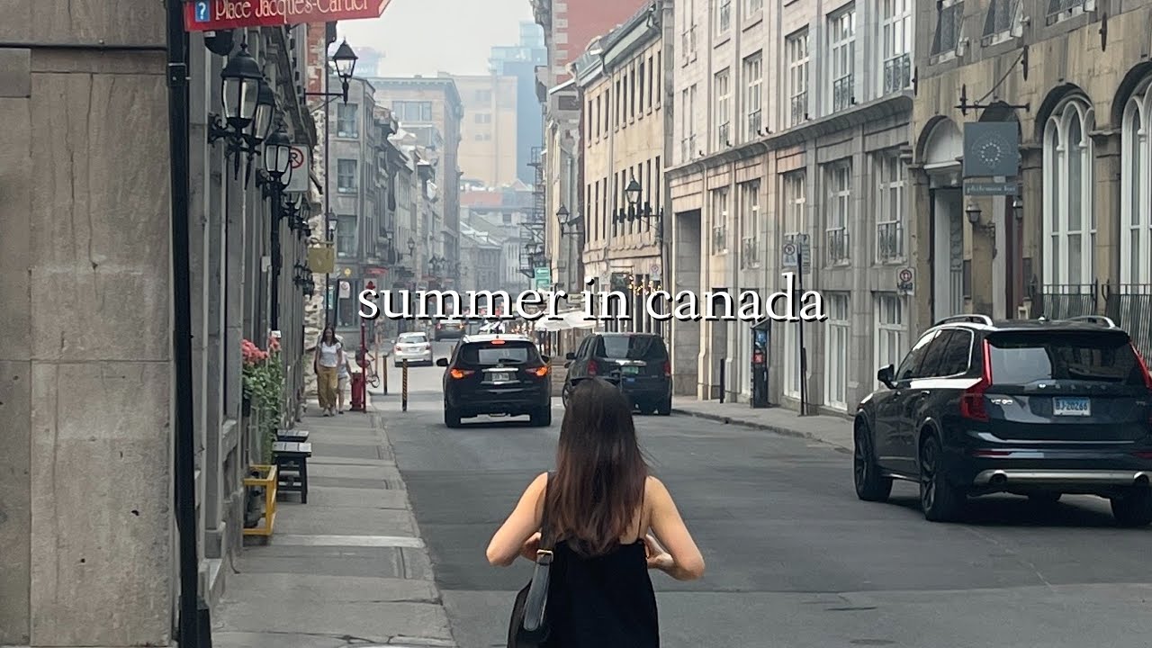 summer in canada vlog | montreal, toronto, quebec city | exploring food spots | what i eat