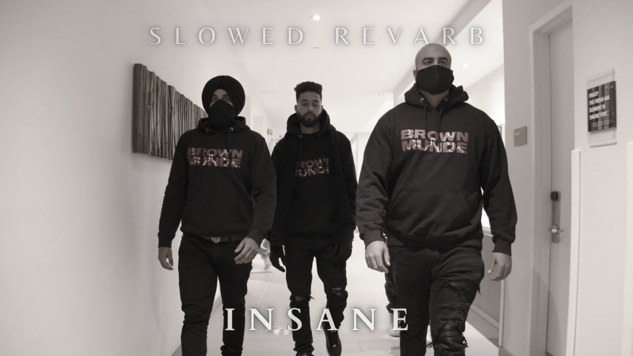 INSANE - AP DHILLON |Slowed Revarb | GURINDER GILL | SHINDA KAHLON | GMINXR