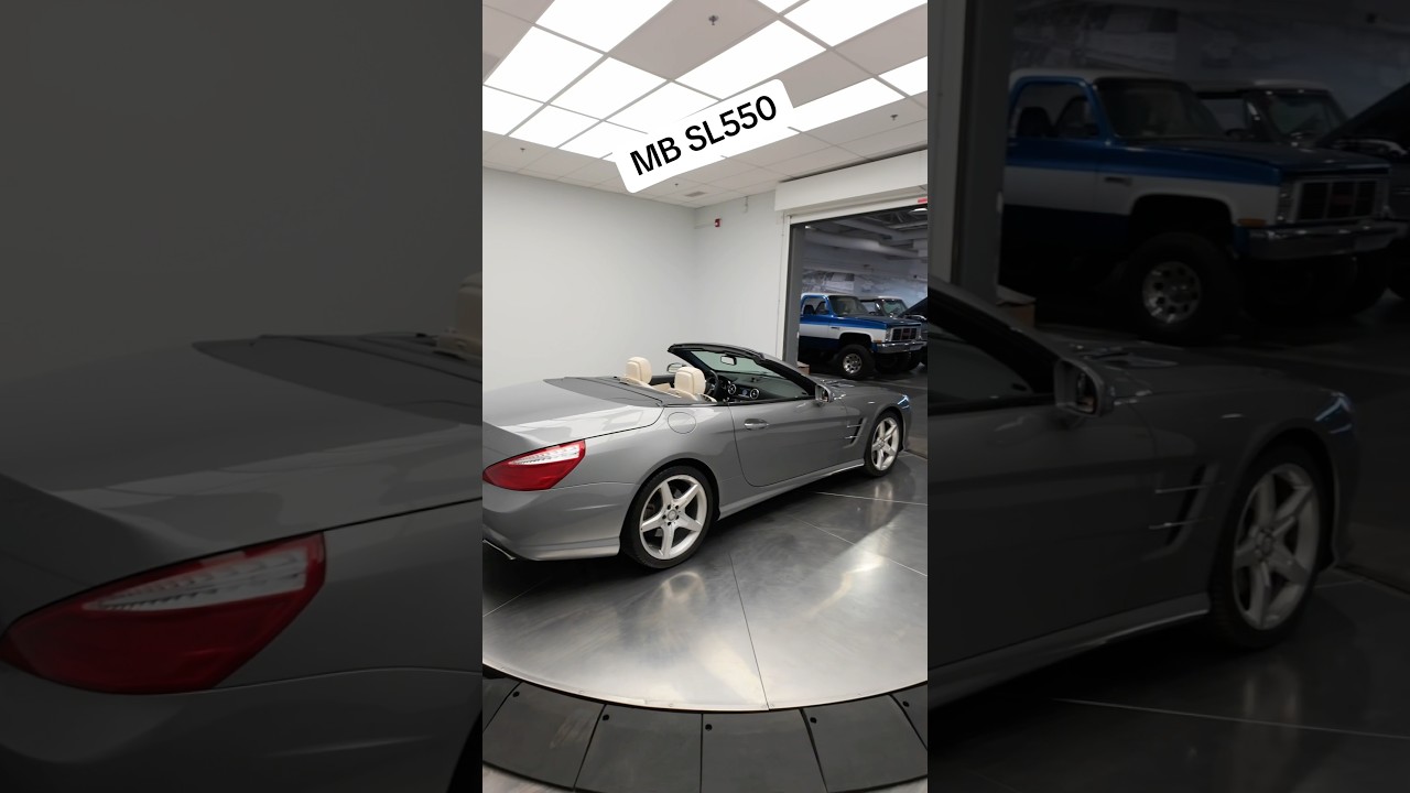 POV 2013 Mercedes-Benz SL550 Convertible 🔥