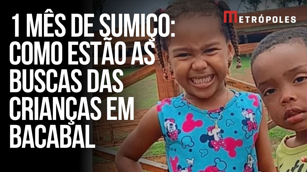 Sumiço de crianças em Bacabal chega a um mês. Saiba como estão buscas