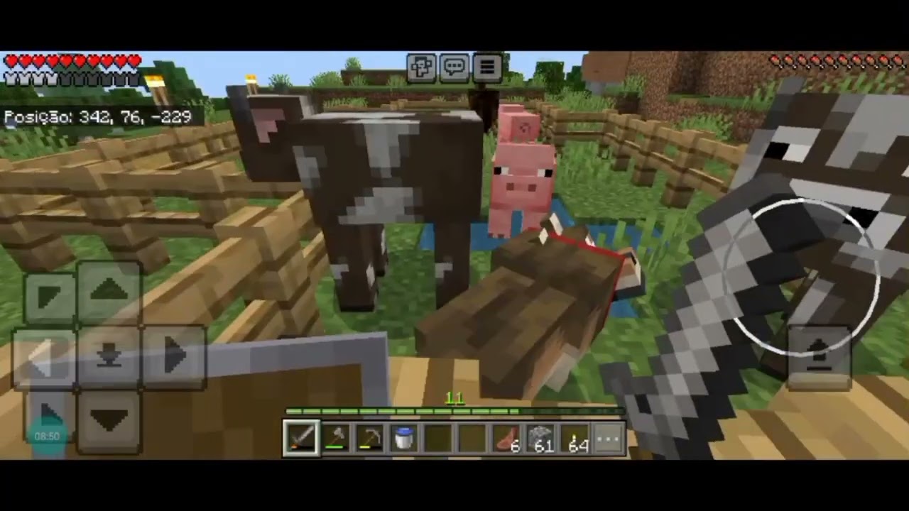 Parte 4 tentando zerar o Minecraft 