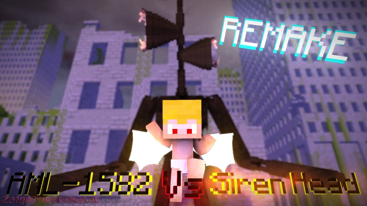 AML-1582 Vs Siren Head REMAKE - Minecraft Animation