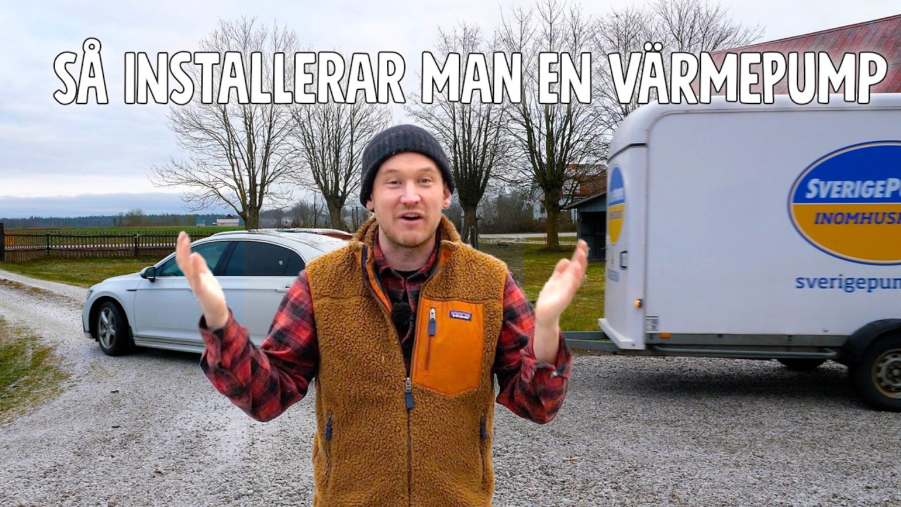 NU BLIR DET VÄRME PÅ RIKTIGT – INSTALLERAR NYA SYSTEMET! | MATSTUDION