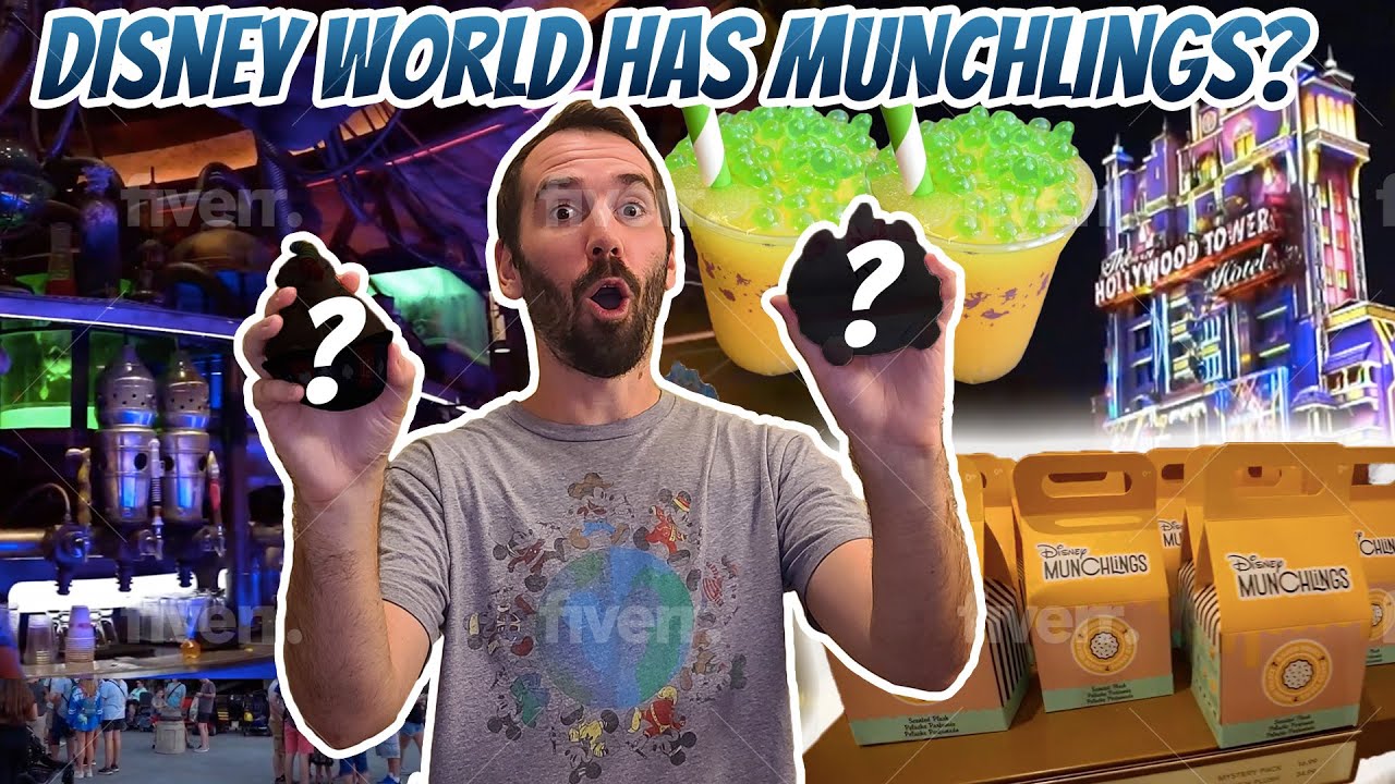 Opening the RAREST Munchlings at Disney World!