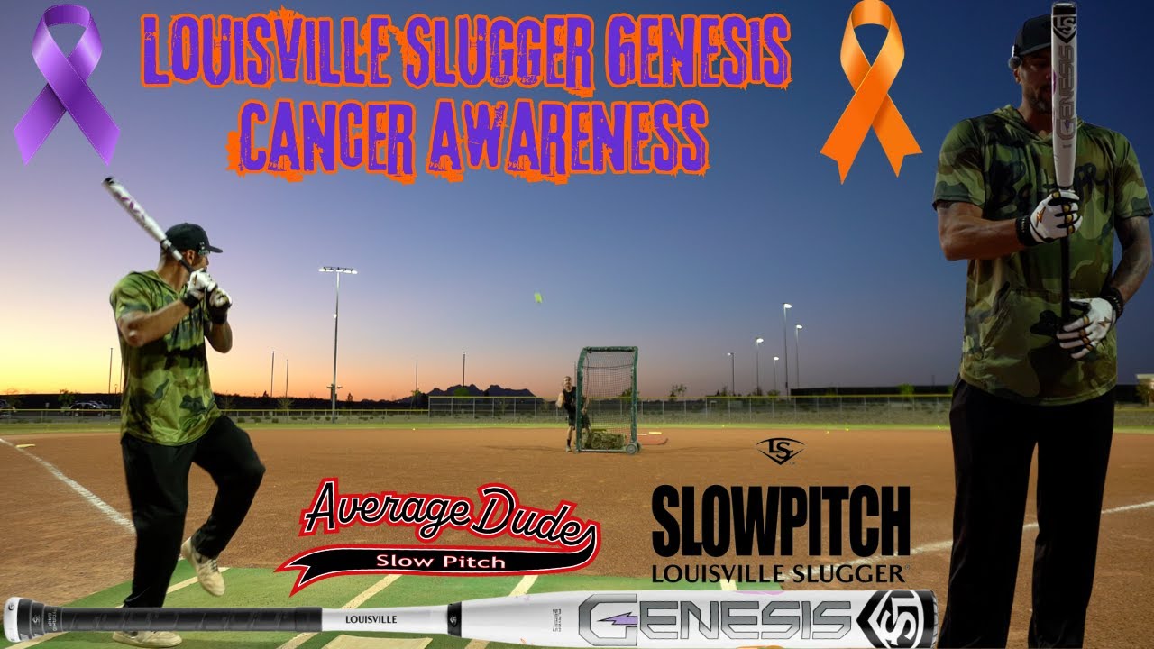 Louisville Slugger Genesis Cancer Awareness | USSSA Slowpitch Bat Review