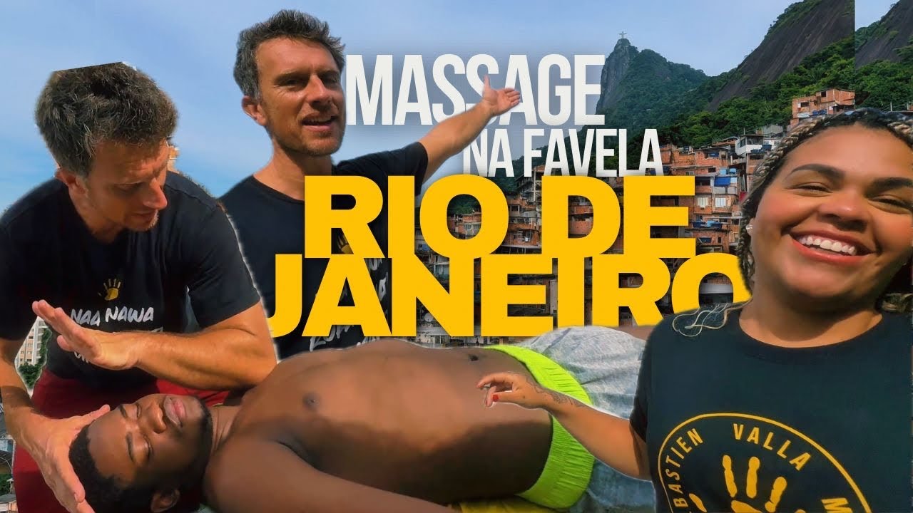 Massagem a 4 Mãos na Favela: Transformando Atletas de MMA na Santa Marta, RJ 🇧🇷