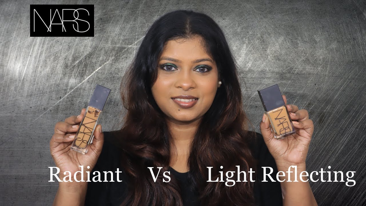Nars Radiant vs Light Reflecting Foundation comparison & Demo